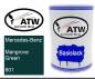 Preview: Mercedes-Benz, Mangrove Green, 801: 500ml Lackdose, von ATW Autoteile West.